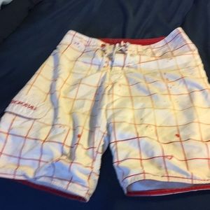 Barely worn swim trunks